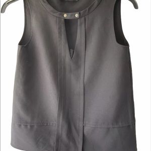 ZARA BASIC Black Top, Size Small